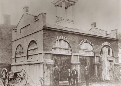 Armory engine-house in late 19th century